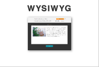 WYSIWYG入力環境